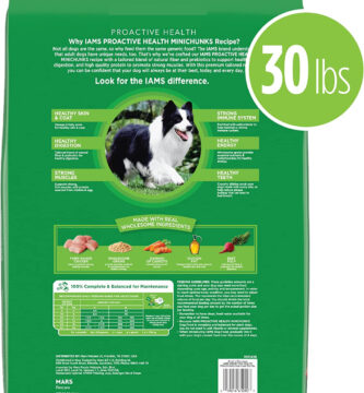 IAMS Adult Minichunks Small Kibble High Protein Dry Dog Food