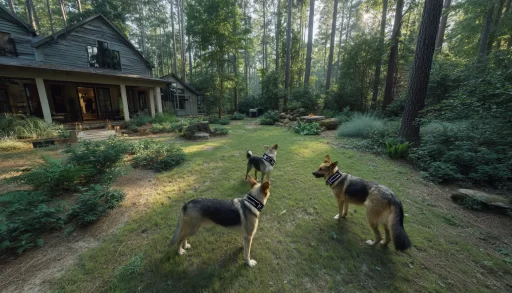 Virtual fence for dogs keeping pets safe in the yard